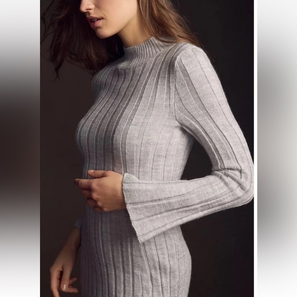 Mauve By Anthropologie Long-Sleeve
A-Line Mini knit Dress NWT , sz : 1X - Picture 2 of 12